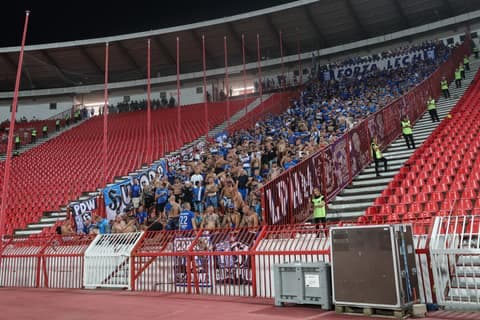 Football. Champions League. Crvena Zvezda - Lech Poznan. 12.08.2025