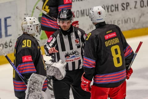 Ice Hockey. Tauron Hokej Liga. Unia Oswiecim - Polonia Bytom. 19.09.2025