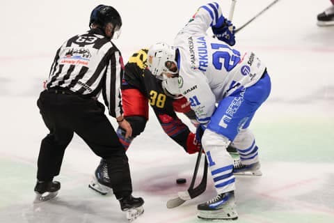 Ice Hockey. Tauron Hokej Liga. Unia Oswiecim - Polonia Bytom. 19.09.2025