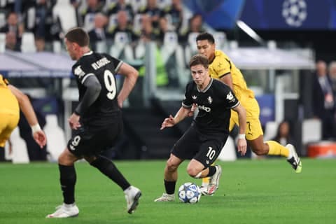 Football. UEFA Champions League. Juventus - Borussia Dortmund. 16.09.2025