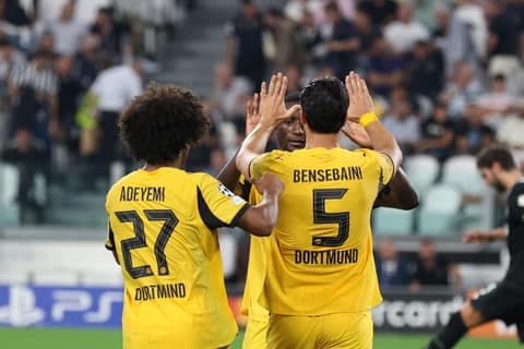 Football. UEFA Champions League. Juventus - Borussia Dortmund. 16.09.2025