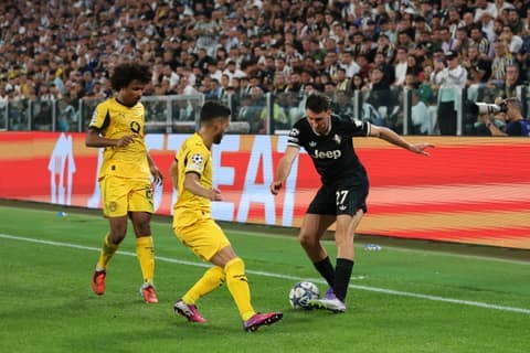 Football. UEFA Champions League. Juventus - Borussia Dortmund. 16.09.2025