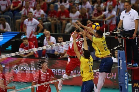Volleyball. Memorial Huberta Jerzego Wagnera. Poland - Brazil. 30.08.2025