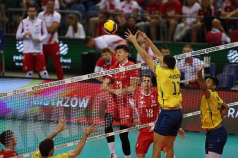 Volleyball. Memorial Huberta Jerzego Wagnera. Poland - Brazil. 30.08.2025
