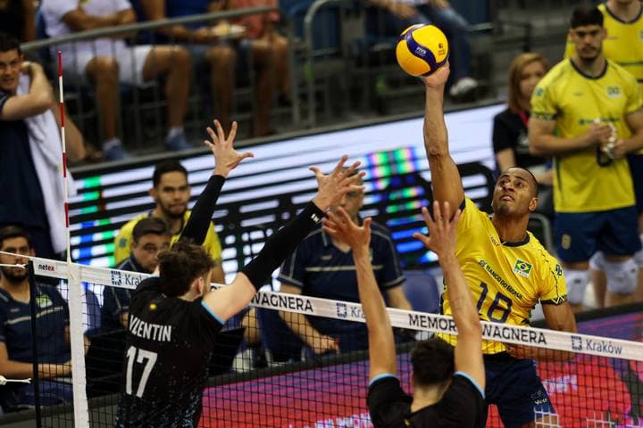 Volleyball. Memorial Huberta Jerzego Wagnera. Argentina - Brazil. 29.08.2025