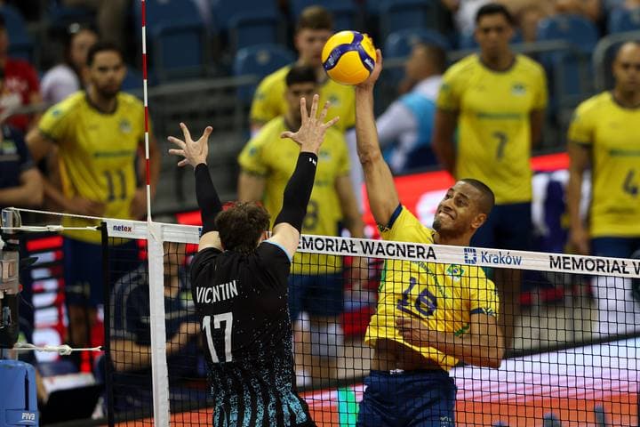 Volleyball. Memorial Huberta Jerzego Wagnera. Argentina - Brazil. 29.08.2025
