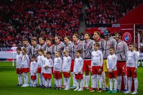 Football. FIFA World Cup Qualifiers. Poland - Albania. 26.03.2026