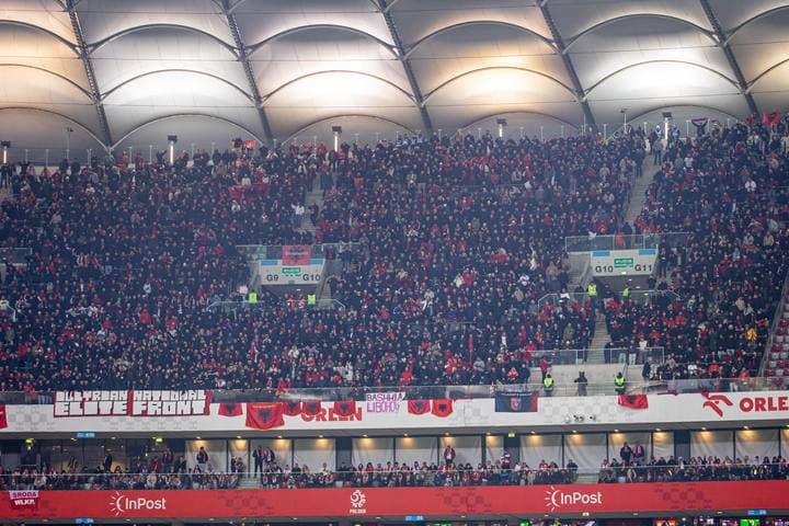 Football. FIFA World Cup Qualifiers. Poland - Albania. 26.03.2026