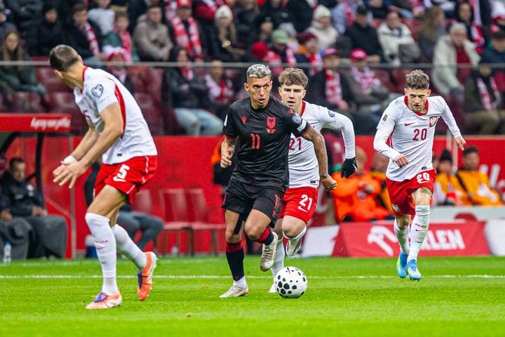 Football. FIFA World Cup Qualifiers. Poland - Albania. 26.03.2026