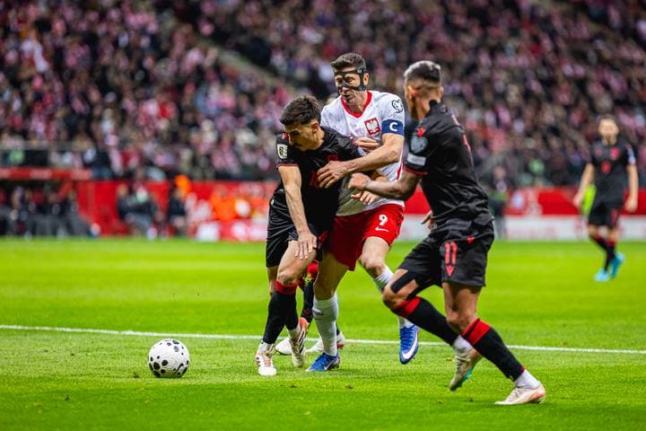Football. FIFA World Cup Qualifiers. Poland - Albania. 26.03.2026