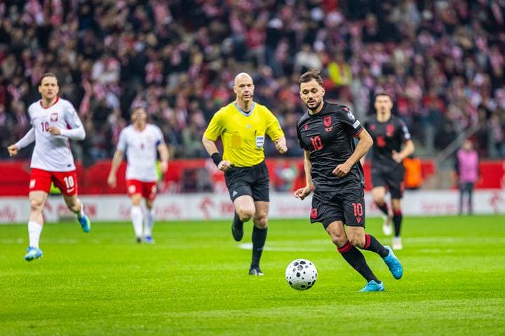 Football. FIFA World Cup Qualifiers. Poland - Albania. 26.03.2026