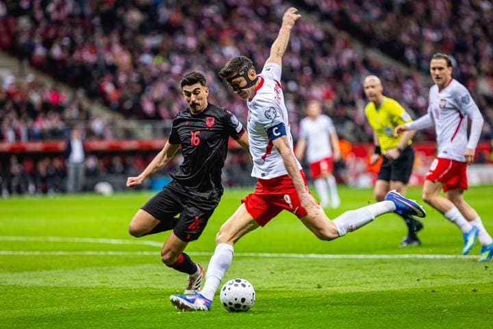 Football. FIFA World Cup Qualifiers. Poland - Albania. 26.03.2026