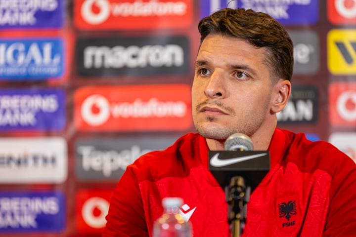 Football. Albania. Press Conference. 25.03.2026