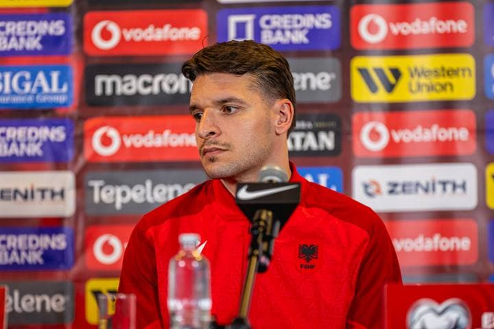 Football. Albania. Press Conference. 25.03.2026