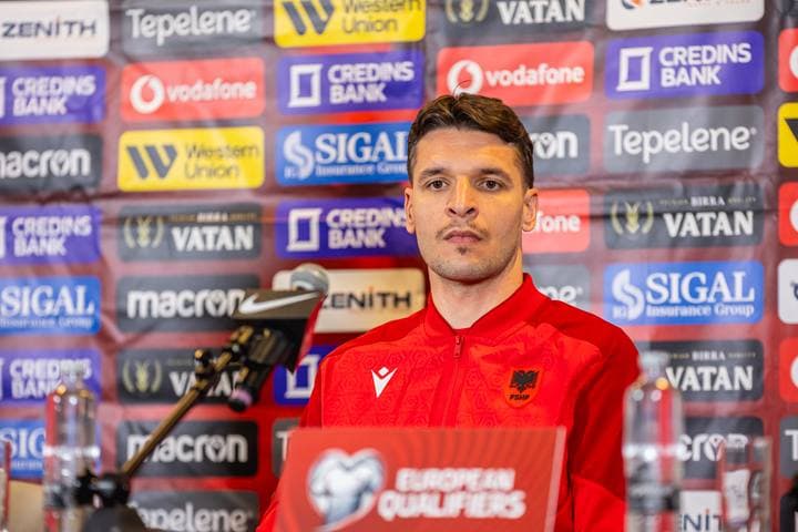 Football. Albania. Press Conference. 25.03.2026