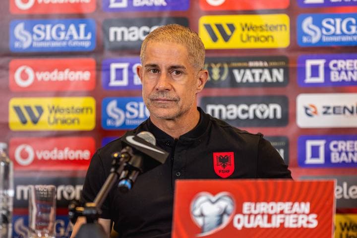 Football. Albania. Press Conference. 25.03.2026