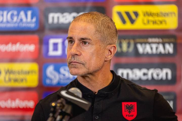 Football. Albania. Press Conference. 25.03.2026