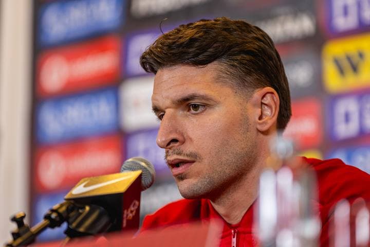 Football. Albania. Press Conference. 25.03.2026