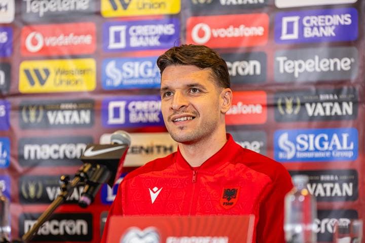 Football. Albania. Press Conference. 25.03.2026