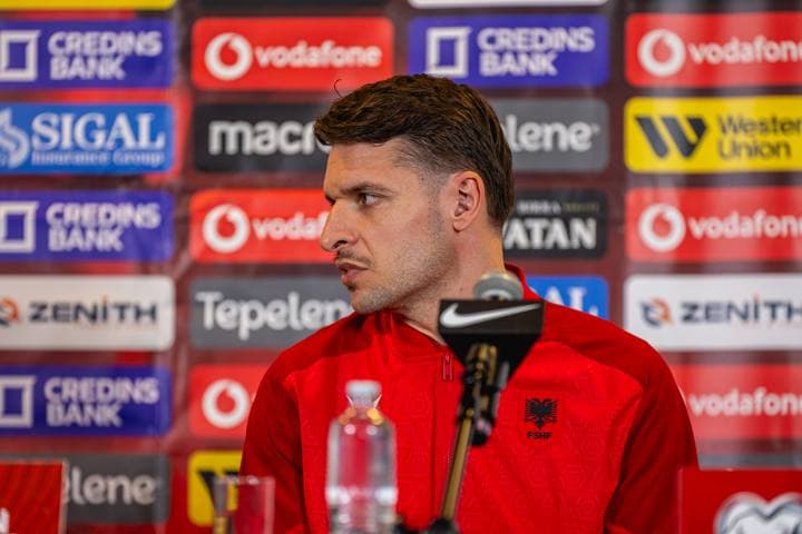 Football. Albania. Press Conference. 25.03.2026