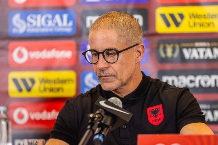 Football. Albania. Press Conference. 25.03.2026