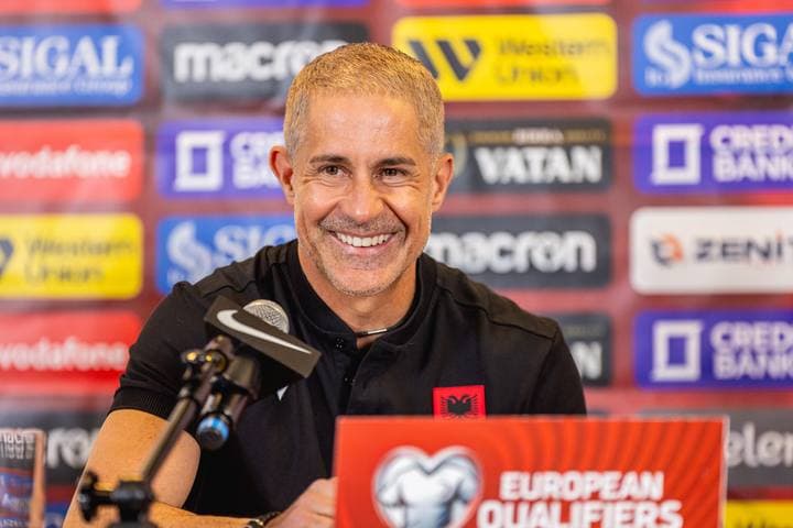 Football. Albania. Press Conference. 25.03.2026