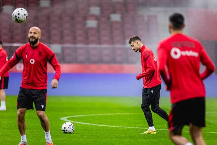 Football. Albania. Training. 25.03.2026