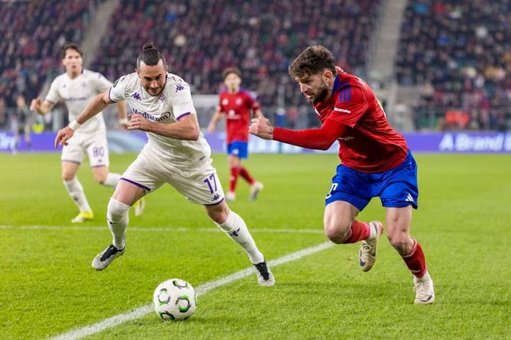 Football. UEFA Conference League. Rakow Czestochowa - Fiorentina. 19.03.2026