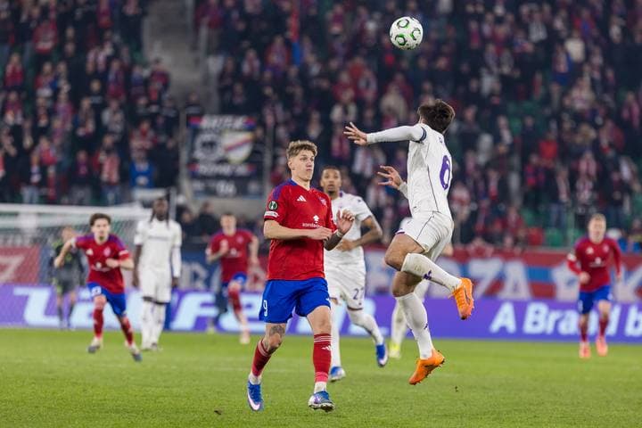 Football. UEFA Conference League. Rakow Czestochowa - Fiorentina. 19.03.2026