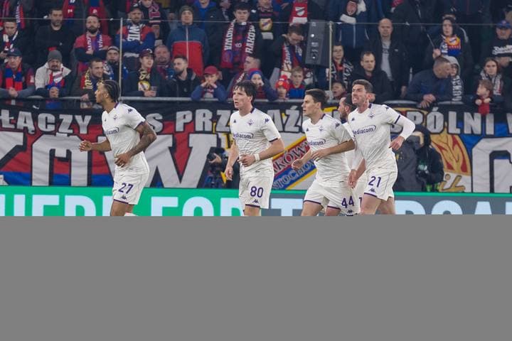 Football. UEFA Conference League. Rakow Czestochowa - Fiorentina. 19.03.2026