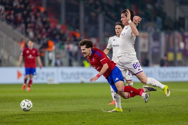 Football. UEFA Conference League. Rakow Czestochowa - Fiorentina. 19.03.2026