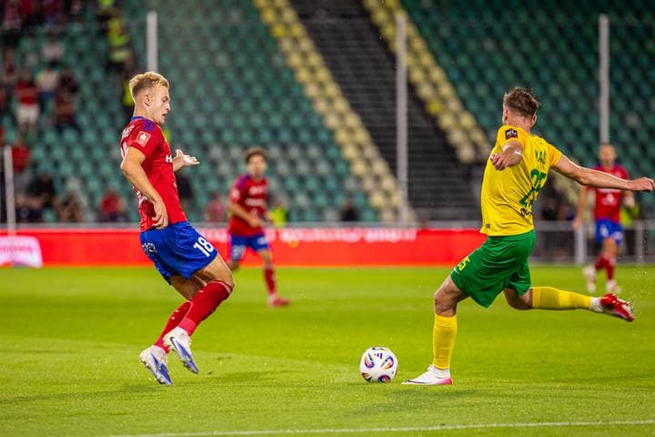 Football. UEFA Conference League. MSK Zilina - Rakow Czestochowa. 31.07.2025