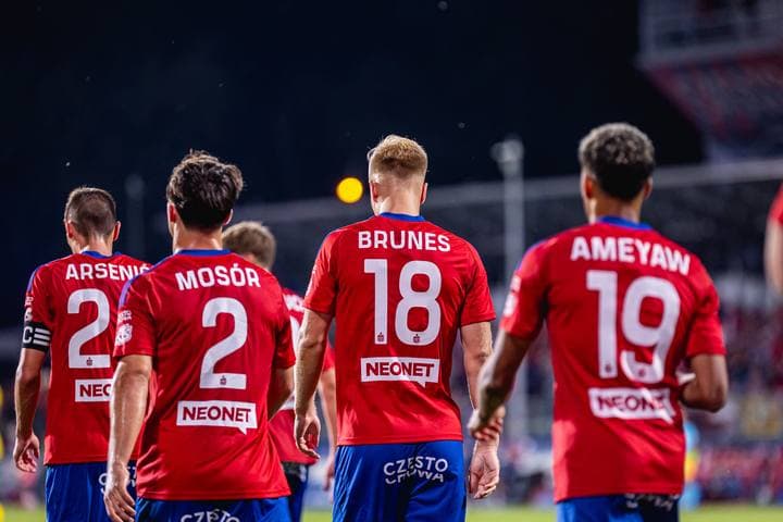 Football. UEFA Conference League. Rakow Czestochowa - MSK Zilina. 24.07.2025