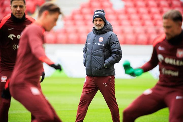 Football. Poland. Training. 19.03.2025