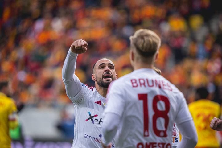 Football. PKO BP Ekstraklasa. Jagiellonia Bialystok - Rakow Czestochowa. 10.11.2024