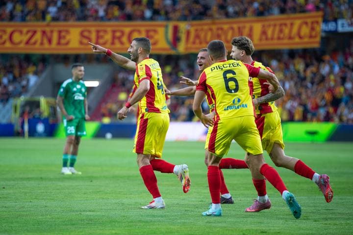 Football. PKO BP Ekstraklasa. Korona Kielce - Radomiak Radom. 08.08.2025
