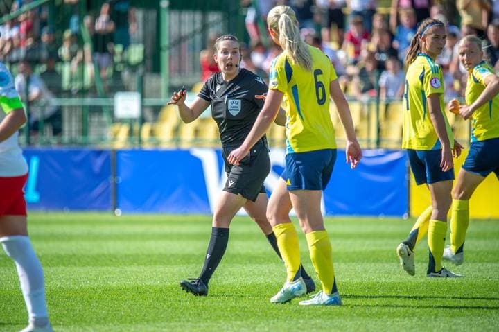 Football. Women's U19 European Championship. Sweden - Poland. 21.06.2025