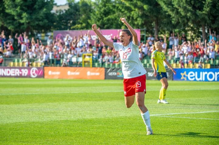 Football. Women's U19 European Championship. Sweden - Poland. 21.06.2025