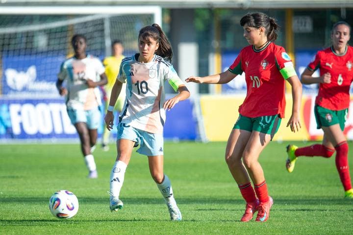 Football. UEFA Women's U19 Championship. Portugal - Spain. 15.06.2025