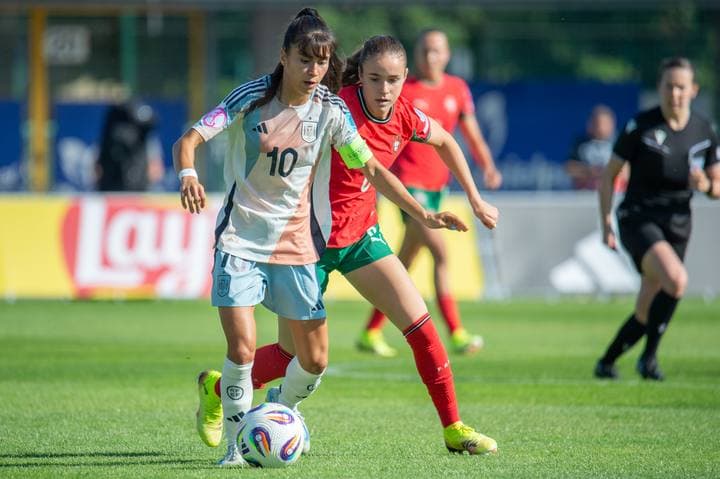 Football. UEFA Women's U19 Championship. Portugal - Spain. 15.06.2025