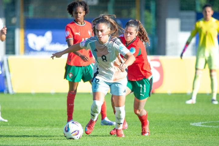 Football. UEFA Women's U19 Championship. Portugal - Spain. 15.06.2025