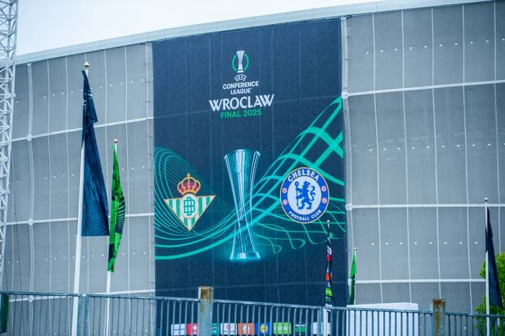 Football. UEFA Europa Conference League Final. Real Betis - Chelsea. 28.05.2025