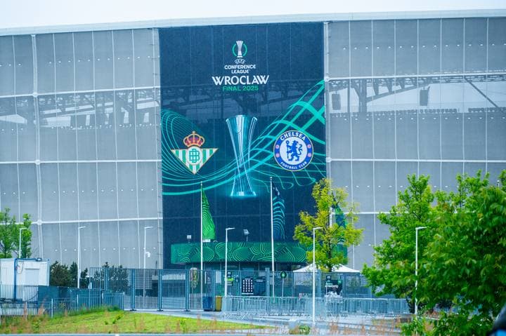 Football. UEFA Europa Conference League Final. Real Betis - Chelsea. 28.05.2025