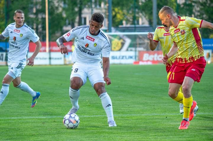 Football. Betclic I Liga. Stal Stalowa Wola - Znicz Pruszkow. 09.05.2025