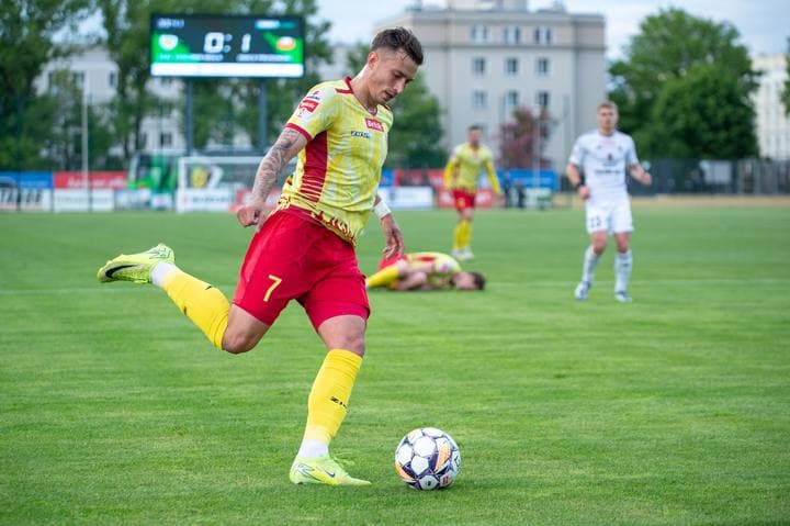 Football. Betclic I Liga. Stal Stalowa Wola - Znicz Pruszkow. 09.05.2025