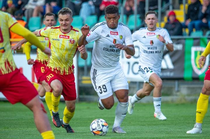 Football. Betclic I Liga. Stal Stalowa Wola - Znicz Pruszkow. 09.05.2025