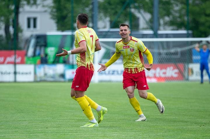 Football. Betclic I Liga. Stal Stalowa Wola - Znicz Pruszkow. 09.05.2025