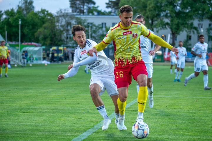 Football. Betclic I Liga. Stal Stalowa Wola - Znicz Pruszkow. 09.05.2025