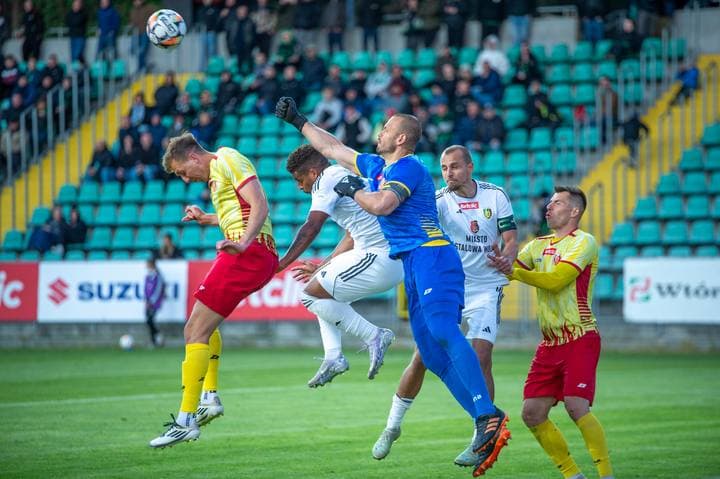 Football. Betclic I Liga. Stal Stalowa Wola - Znicz Pruszkow. 09.05.2025
