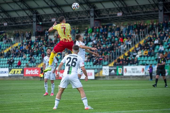 Football. Betclic I Liga. Stal Stalowa Wola - Znicz Pruszkow. 09.05.2025